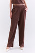 CALÇA MALHA RETA CHOCOLATE